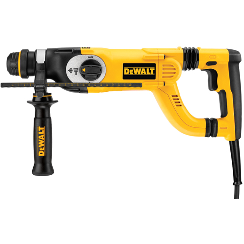 DEWALT D25223K 8 Amp 2.5 Ft-Lb Impact 0 - 4300 BPM 0 - 1550 RPM SDS Rotary Hammer Kit DEWALT D25223K 8 Amp 2.5 Ft-Lb Impact 0 - 4300 BPM 0 - 1550 RPM SDS Rotary Hammer Kit
