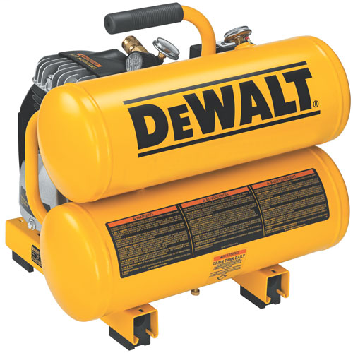 Product image for DeWalt D55151 1.1 HP Continuous 4 Gallon Electric Hand Carry Compressor