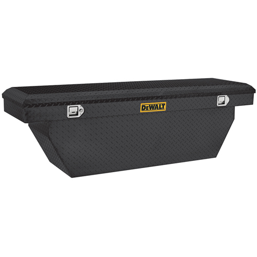 62" Single Lid Deep Crossover Black