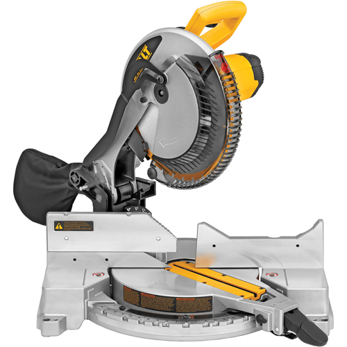 Product image for DeWalt DW715 12 in. (305 mm.) Single-Bevel Compound Miter Saw