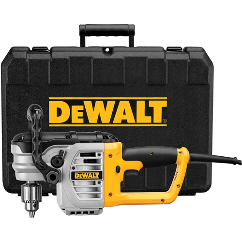 Product image for DEWALT DWD460K 11 Amp 0 - 330/0-1300 RPM 1/2 Inch Chuck Size VSR Stud and Joist Drill Kit