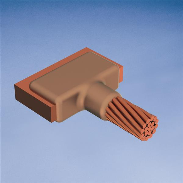 Erico LJCEG2Q 4/0 AWG to 1/4 x 1-1/2 Inch Cable to Busbar/Lug Mold Erico LJCEG2Q 4/0 AWG to 1/4 x 1-1/2 Inch Cable to Busbar/Lug Mold