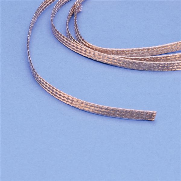 FRCB Flat Braid in Coil, Plain Copper