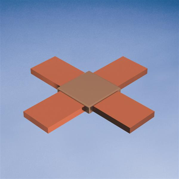 Product image for Erico EAKPAMPAM Busbar to Busbar, EA, 6 mm x 50 mm, 6 mm x 50 mm