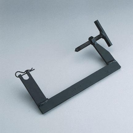 Product image for Erico / Cadweld B134 Support Clamp for Vertical Flat Steel Surface, L160 Handle Clamp