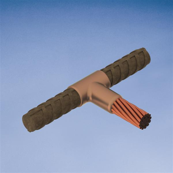 Product image for Erico RHH562G Cable to Rebar, RH, 25 mm, #8, 25M, 2/0 Concentric