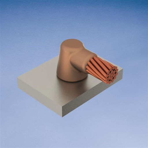 Product image for ERC PB10HS2G MOLD,CABLE TO HORZ STL