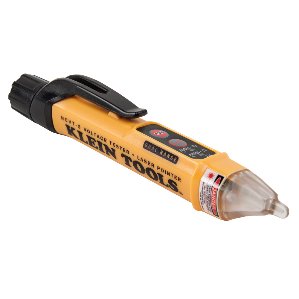 Product image for Klein NCVT-5 Dual-Range Non-Contact Voltage Tester w/Laser Pointer - NCVT-5