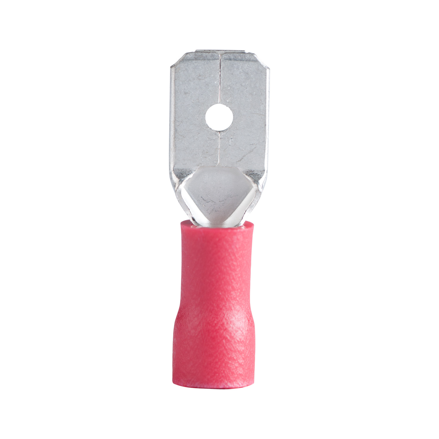 #22-#16 AWG (1 mm²) Vinyl-Insulated Disconnect (0.25" Tab) - Male