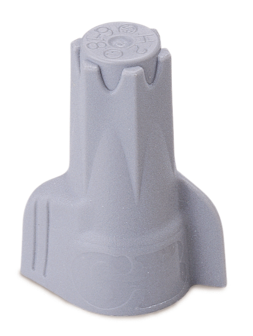 Gardner Bender 13-2H2 Hex-lok Gray Twist-On Wire Connector Gardner Bender 13-2H2 Hex-lok Gray Twist-On Wire Connector