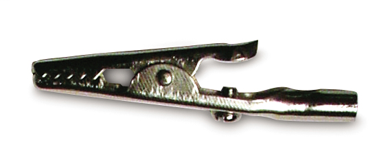 #22-#14 AWG (2 mm²) Non-Insulated Alligator Clip (1.25")