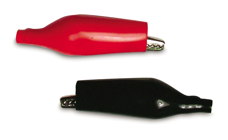 #22-#14 AWG (2 mm²) Fully-Insulated Alligator Clip (2")