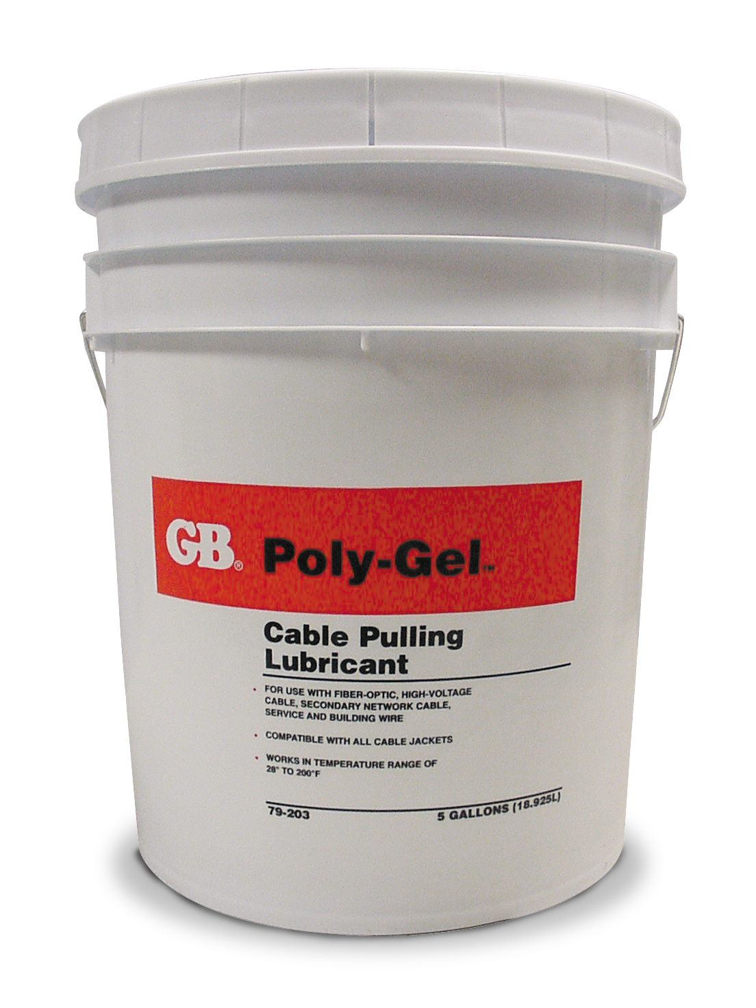 Gardner Bender 79-203 5 Gallon Bucket Poly-Gel Pull Lube Gardner Bender 79-203 5 Gallon Bucket Poly-Gel Pull Lube