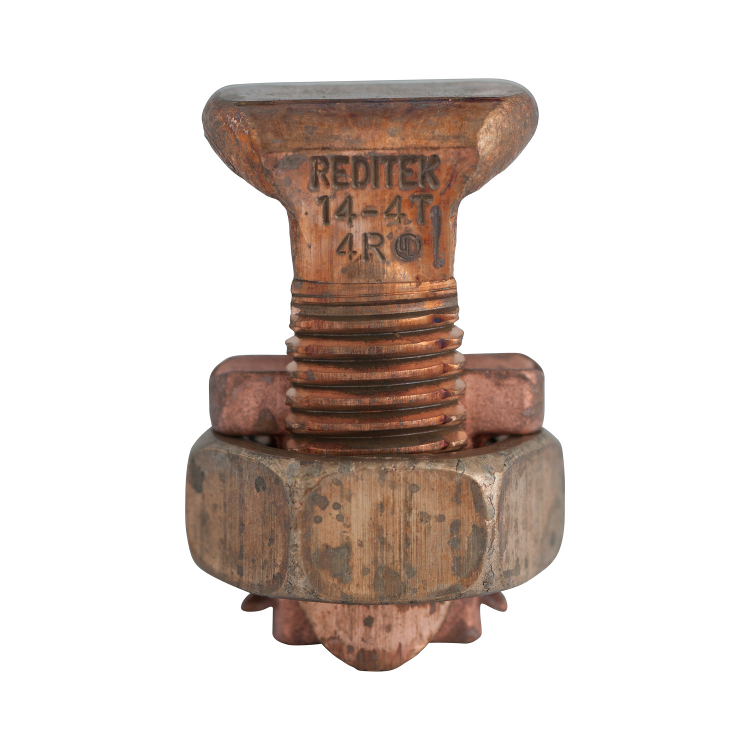 Product image for Gardner Be GSBC-4 Copper Split Bolt
