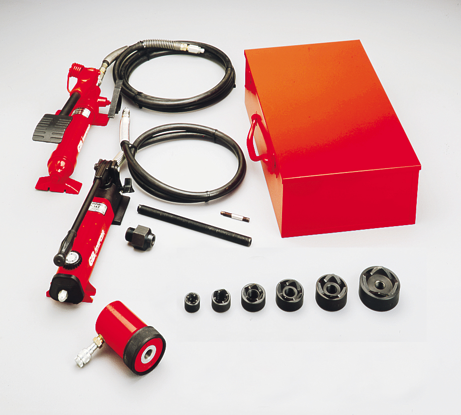 1/2" - 2" Hydraulic Slug-Out Set with PH20 Hand Pump