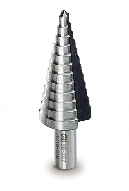 Product image for Gardner Be SB-207 Step Bit 3/16in -