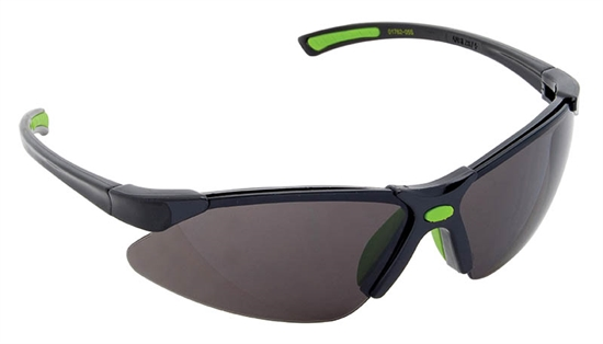 Safety Glasses, Two Tone, Smoke
