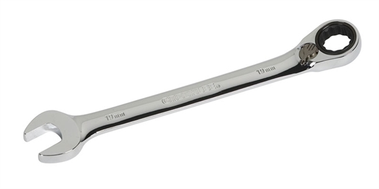 WRENCH, COMBO RATCHET 19mm