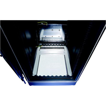 Base plate (Varistar), EMC, with cable ducting, perforated, 800x800
