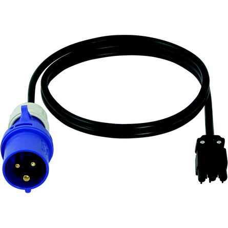 Connecting cables for Wieland® socket strips, GST18, 1m, IEC 60309