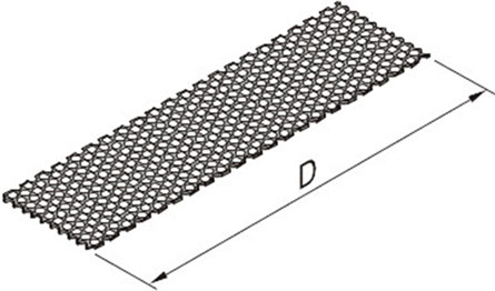 Cover plate for frame-type plug-in units, With perforation