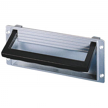 Folding Handle, Die-cast, RAL 9005 Black