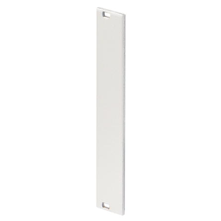 Front Panel, anodized, unshielded, screw assembly