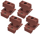 Holders, for laminated busbars (up to 10-mm lamination packs)