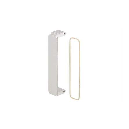 Mezzanine Front Panel ( for PMC), chrome plated zinc die-cast, optional shielding