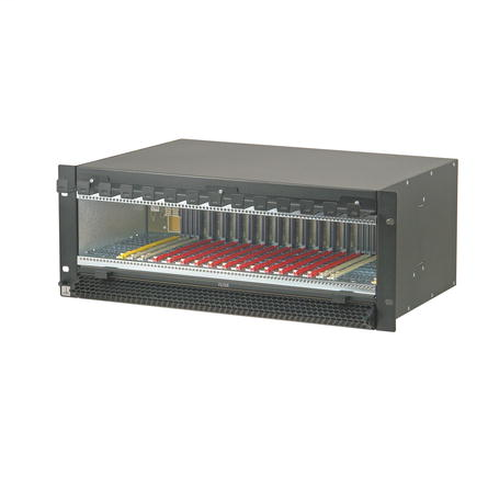 MicroTCA.0 system, 4 U, 84 HP, for 12 single mid‐size AdvancedMC modules