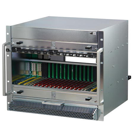 MicroTCA.4 system, 9 U, 84 HP, for 12 double mid‐size AdvancedMC modules