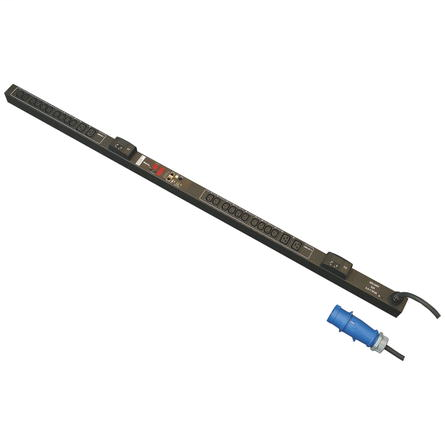 Telemonitored (per phase) socket strips, 1-phase, 20x IEC C13/ 4x IEC C19