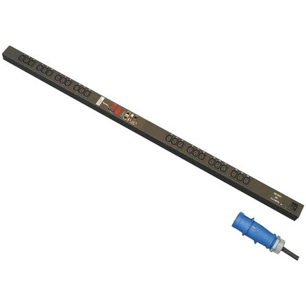 Telemonitored (per phase) socket strips, 1-phase, 24x IEC C13