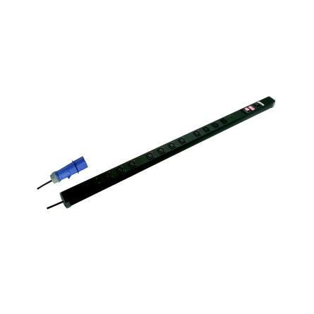 Telemonitored and remote-controlled PDU, 1-phase, 230VAC/16A, 12x IEC C13