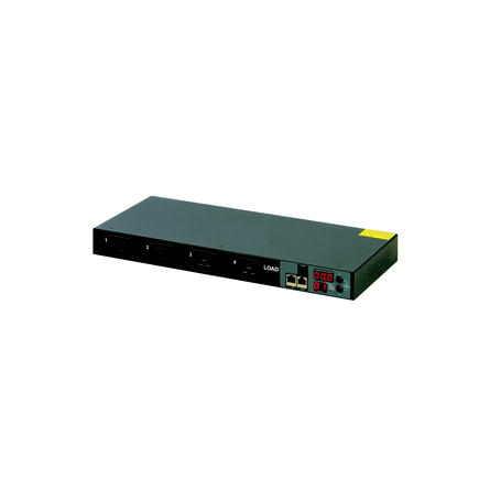 Telemonitored multimeter in 19" case, input/output via IEC C19/C20