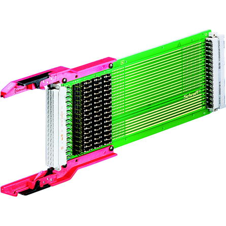 Test adaptors, type F, F48, 6U, 160mm, 2L, U/I