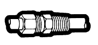 3/8 Inch (in) Tube Outside Diameter Captive Brass Sleeve Compression Fitting - Tube to Male Pipe Straight Adapter - Drilled Thru (Slip Style)