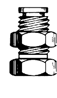 1/4 Inch (in) Tube Outside Diameter Industrial Push-To-Connect Fitting - Tube to Female Pipe Straight-Bulkhead Adapter