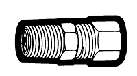 Tube to Male Pipe Straight Check Valve