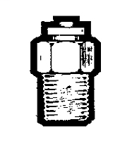 5/32 Inch (in) Tube Outside Diameter D.O.T. Push-to Connect Fitting - Tube to Male Pipe Straight Adapter