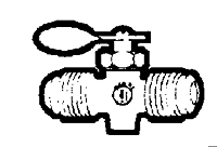 1/2 Inch (in) Tube Outside Diameter Marine Valve - S.A.E. Flare to S.A.E. Flare Straight Valve