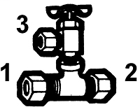 5/8 inch (in) Tube Outside Diameter Saddle Valve Kit - Compression Tube Outlet Take-off In-Line Compression Saddle Kit