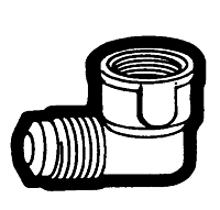 Tube to Female Pipe Elbow Adapter