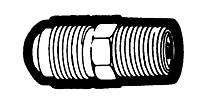Tube to Male Pipe Straight Check Valve