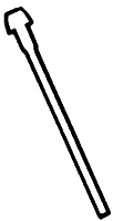 1/2 Inch (in) Tube Outside Diameter Supply Tubes - Chrome Tube with Lavatory Nose