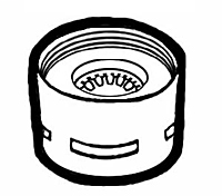 Brass Specialties - Slotted Faucet Aerator