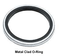Hubbell / Kellems 20509004 Sealing O-Ring, Zinc-Plated Steel w/ Neoprene Ring, 1-1/4"
