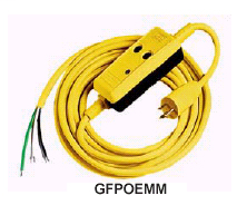 Circuit Guard® Manual Set Portable GFCI Line Cords 15 & 20A 120V