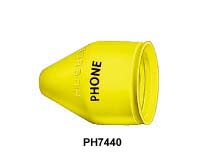 Product image for Hubbell PH7440 w/PROOF BOOT, (TELE DEVICES), BK, SHORT