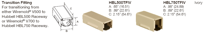HBL750 Series Metal Raceway